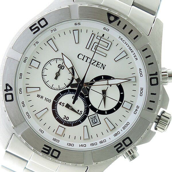 New]citizen Citizen Kurono quartz men watch AN8120-57A white