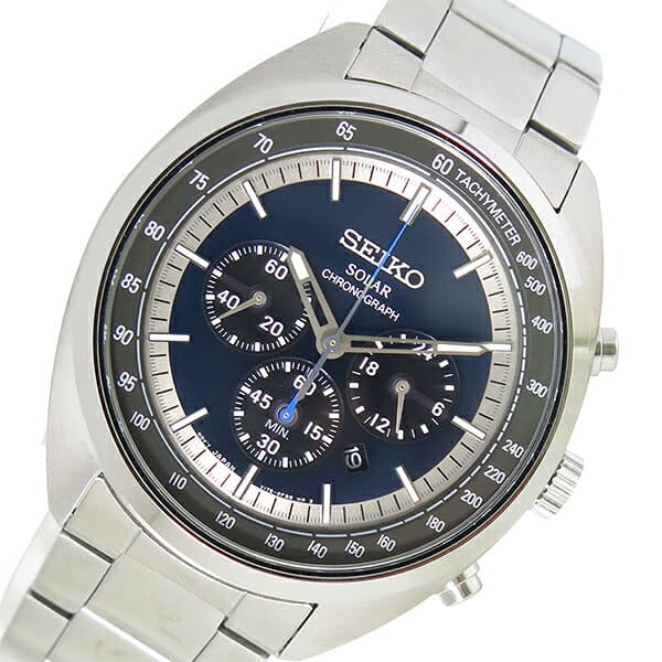 New]SEIKO SEIKO quartz men watch SSC619P1 navy [watch foreign countries  import product] - BE FORWARD Store