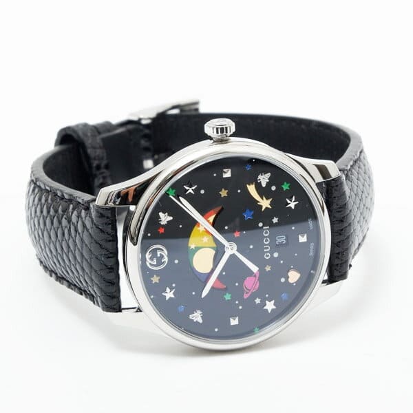 Gucci black face ladies watch hot sale
