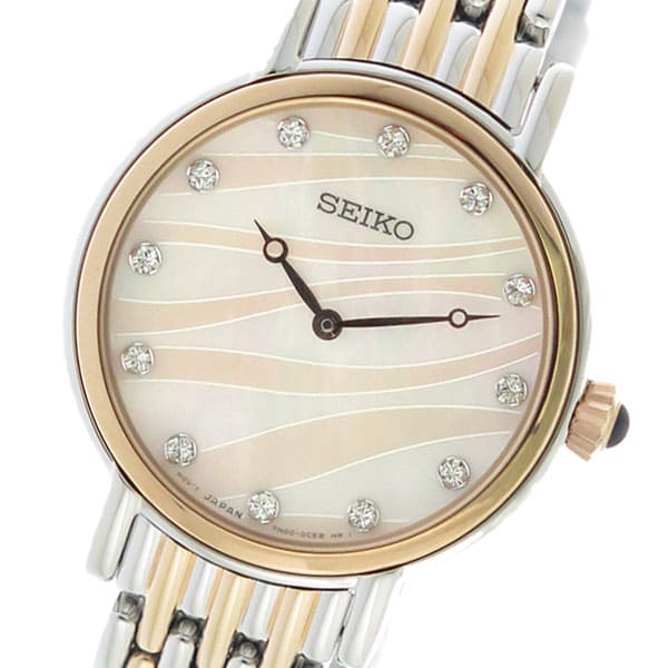 New]SEIKO SEIKO quartz Lady's watch SFQ806P1 shell [watch foreign countries  import product] - BE FORWARD Store