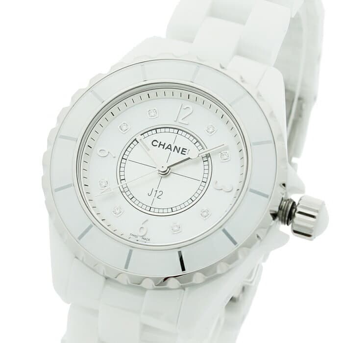 New]Chanel CHANEL J12 diamond 8P Lady's 
