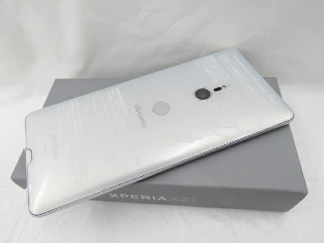 [Used]SONY Xperia XZ3 SO-01L white silver