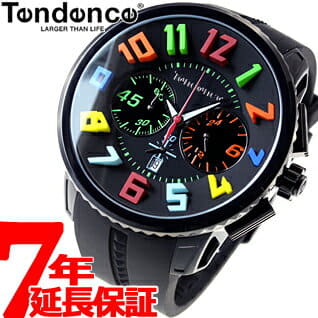 [New]Ten den Tendence watch Gulliver round Rainbow GULLIVER Round Rainbow  chronograph TY460610