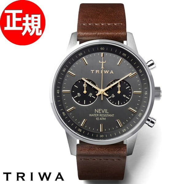 New Thoria TRIWA watch men Lady s mho key Neville SMOKY NEVIL