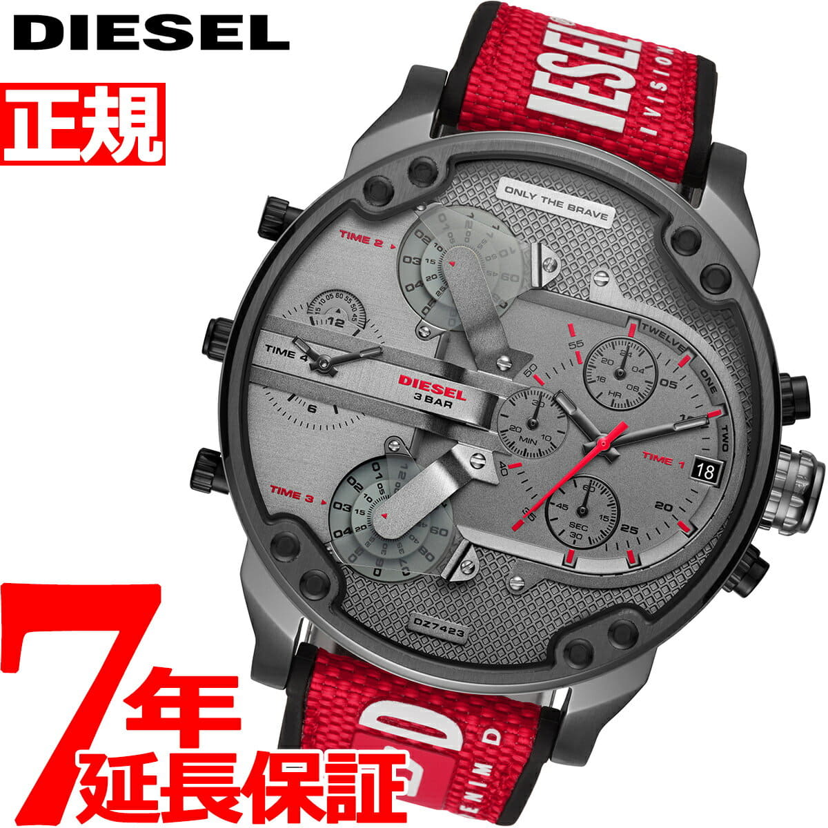 New]Diesel DIESEL watch men Mr. Daddy 2.0 MR DADDY 2.0 chronograph DZ7423  [2019 new works] - BE FORWARD Store