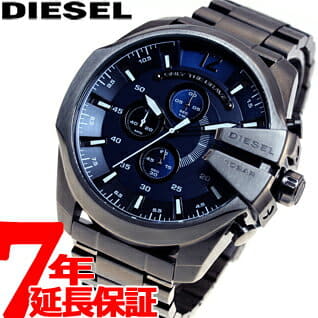 New Diesel DIESEL watch men mega chief MEGA CHIEF chronograph DZ4329