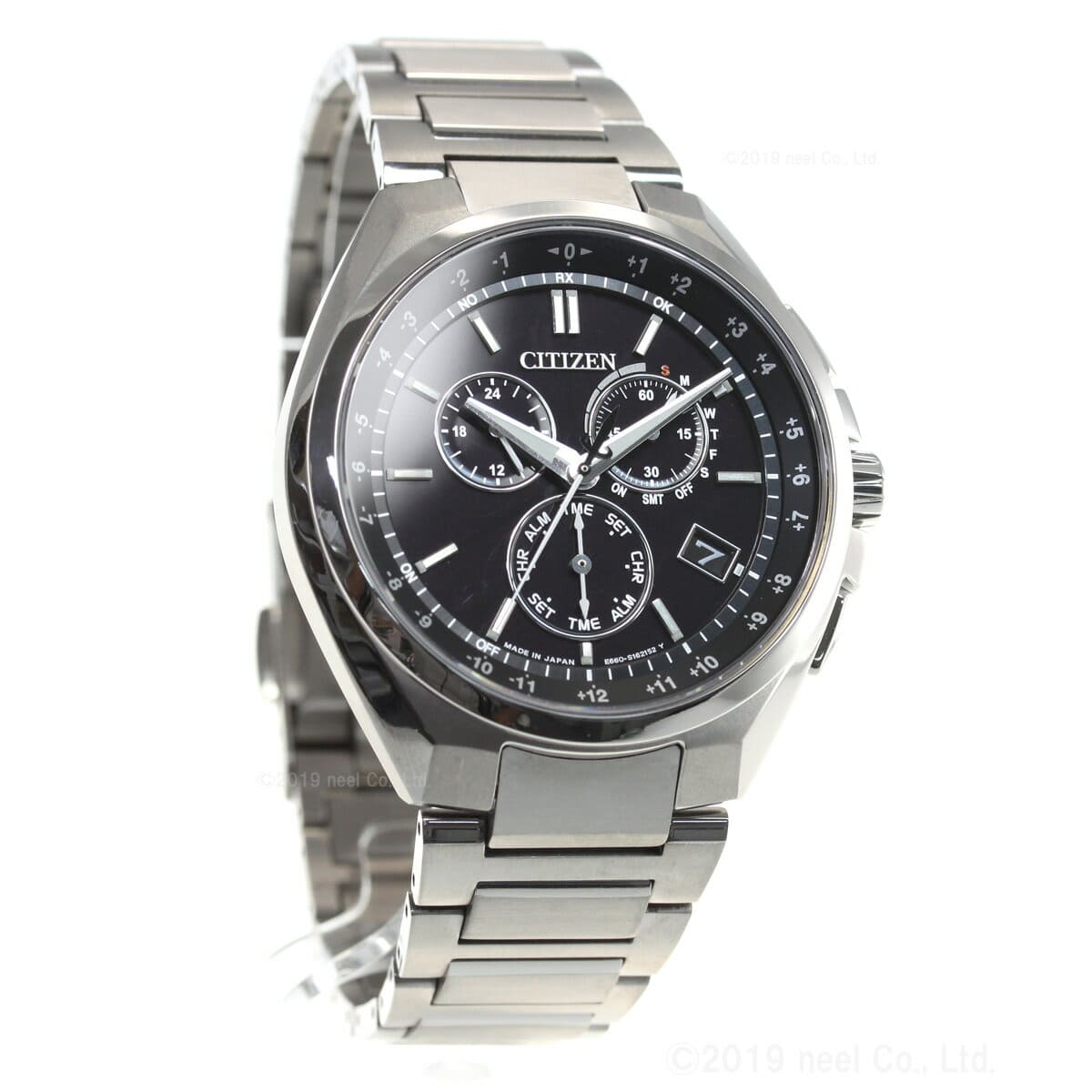 [New]Citizen ATTESA ecodrive radio time signal watch men direct flight ...