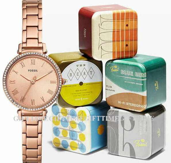 New]FOSSIL Kinsey ES4447RoseGold 