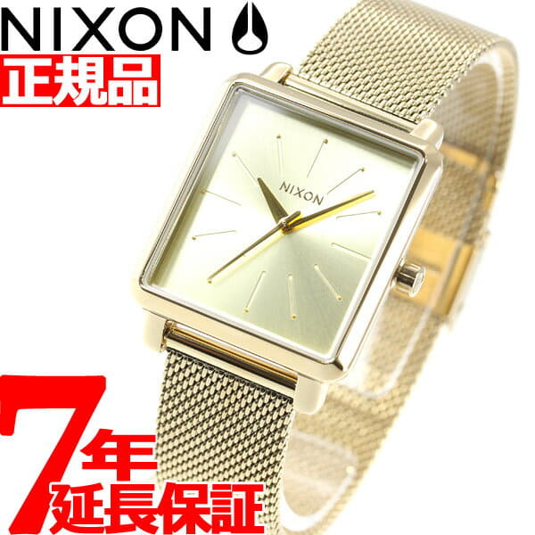 [New]Nixon NIXON K sukueadomiraneze K SQUARED MILANESE watch Lady's oar  gold NA1206502-00 - BE FORWARD Store