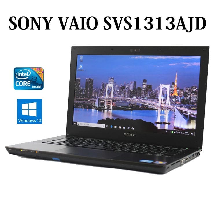 Used]SONY VAIO S series SVS1313AJD [Core i3/4GB/320GB/DVD 