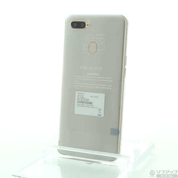 Used]OPPO (oppo) AX7 64GB gold CPH1903GD SIM-free [291-ud] - BE