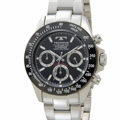 New]Technos techno chronograph men watch TSM401TB - BE FORWARD Store