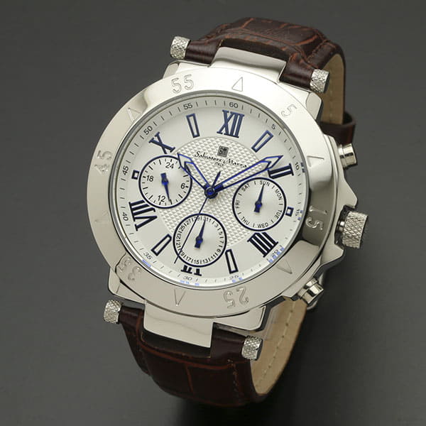 【Salvatore Marra】腕時計 SM14118-SSWH 楽天市場】watch-sm14118-sswh : 悪党の店 【卍】 バースジャパン