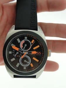 New]Watch Hugo Boss orange chronograph men hugo boss orange 1513228  chronograph mens 46mm wristwatch - BE FORWARD Store