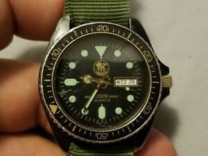 New]Watch vintage Poseidon diver men quartz vintage poseidon 200m