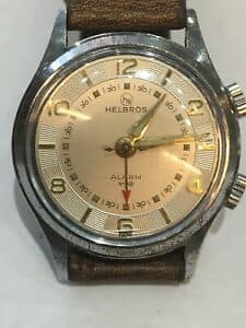 Vintage helbros cheap alarm watch
