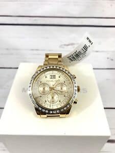 New]Watch 40mm new circle KEL course mk 6187 Brinkley chronograph michael  kors mk 6187 brinkley chronograph gold tone 40mm womens watch box - BE  FORWARD Store