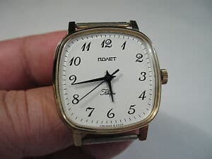 New Watch goldussr poljot 2456 quartz ussr poljot 2456 quartz