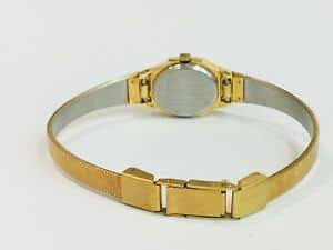 armitron gold watch vintage