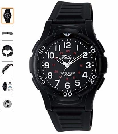 New Citizen Q Q Watch Falcon Analogue 10bar Waterproof Comfort Belt Black Vp84 854 Be Forward Store