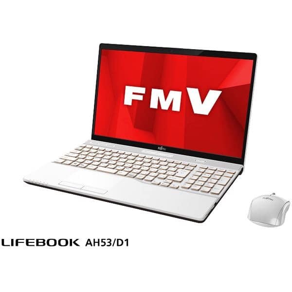 New]Fujitsu LIFEBOOK AH53/D1 white - BE FORWARD Store