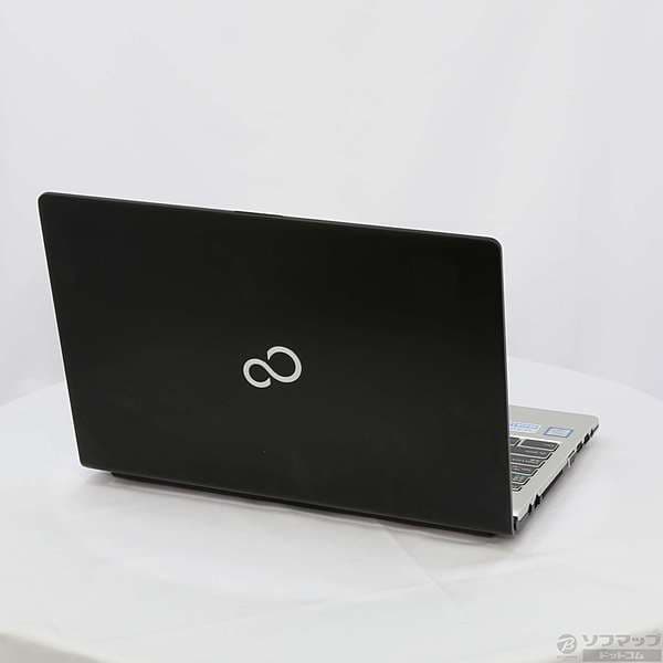 Used]FUJITSU LIFEBOOK SH90/W FMVS90WB sparkling black [Windows 10