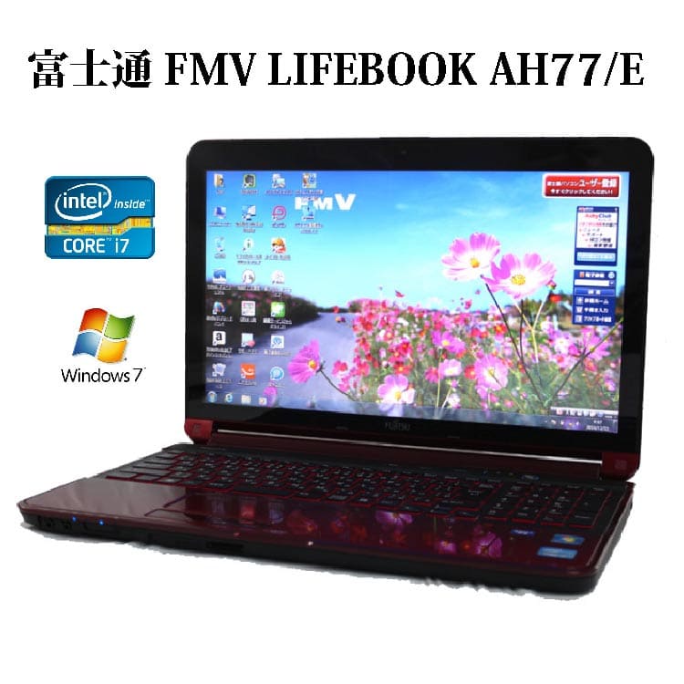 富士通 FUJITSU FMVA77 Core i7 2670QM Amazon.co.jp: Fujitsu LIFEBOOK AH77/G Shiny Black (FMVA77GB