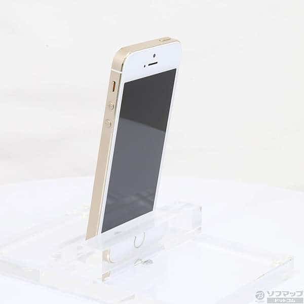 Used]Apple iPhone5S 16GB gold NE334J/A SIM-free [291-ud] ◇06/18