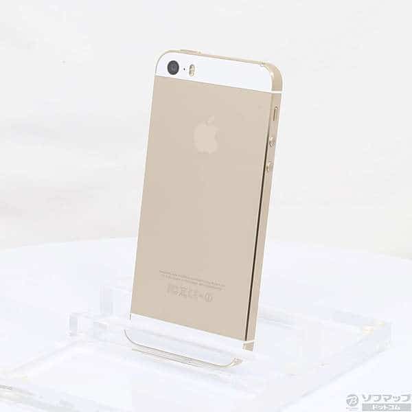 Used]Apple iPhone5S 16GB gold NE334J/A SIM-free - BE FORWARD Store