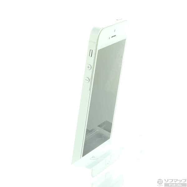 Used]Apple iPhone5S 16GB silver ME333J/A SIM-free [291-ud] ◇06/18