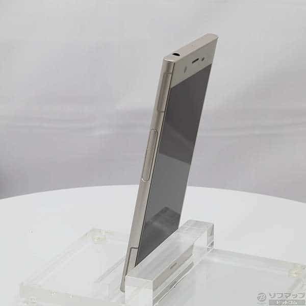 Used]SONY Xperia XZ1 64GB warm silver SO-01K SIM-free - BE