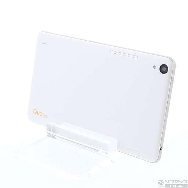 Used]KYOCERA Qua tab QZ8 32GB off-white KYT32 au - BE FORWARD Store
