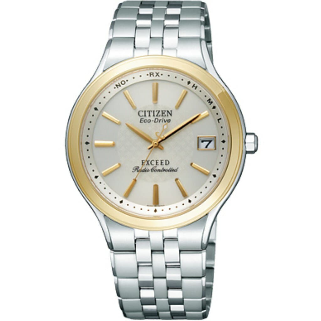 New CITIZEN EXCEED Men s Eco drive Radio Watch EBG74 2792 BE FORWARD Store