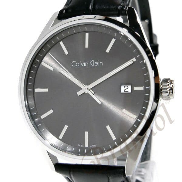 New] Calvin Klein Calvin Klein men watch formality 43mm gunmetal X black  K4M211.C3 - BE FORWARD Store