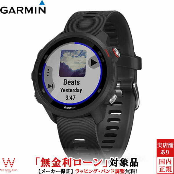 GARMIN FOREATHLETE 245 MUSIC BLACK - 家具