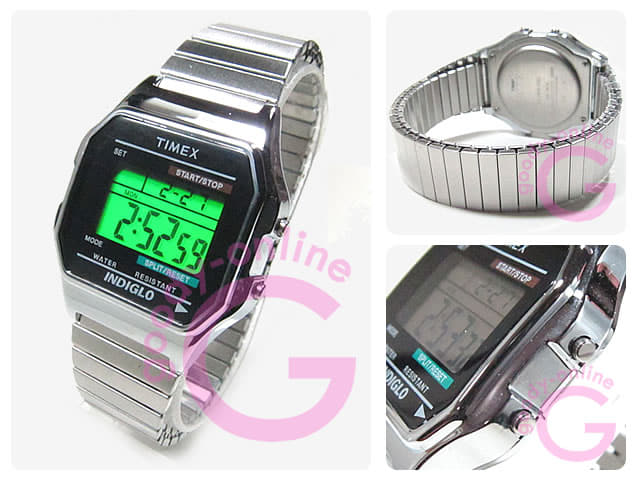 New US XL size belt silver unisex watch of TIMEX Timex T78582