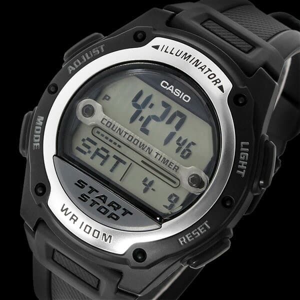 [New]Stopwatch timer WORLD TIME SPORTS DIGITAL watch [world time] 10