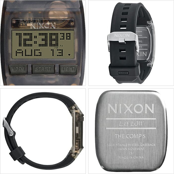 nixon comp black