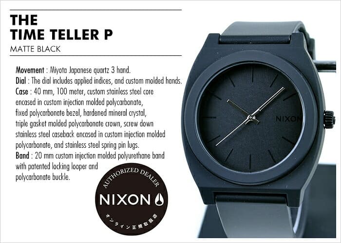 [New]Nixon watch NA119524 Nixon time Teller P Lady's NIXON clock NIXON