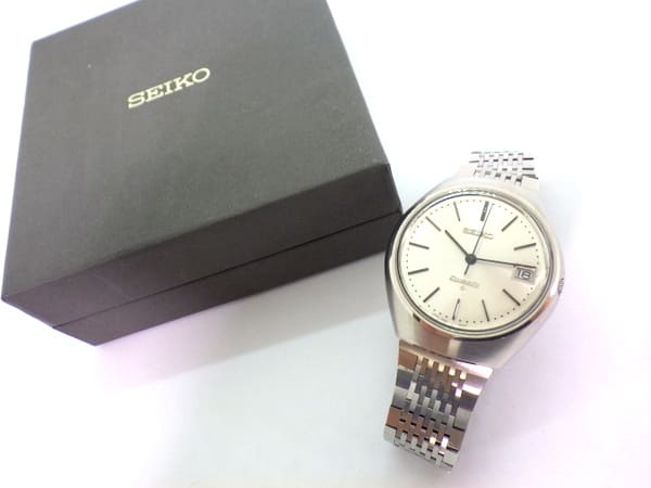 セイコー 腕時計 - 3502‐9010 シルバー Used]SEIKO 3502-9010 First Generation quartz watch OH silver 7187k