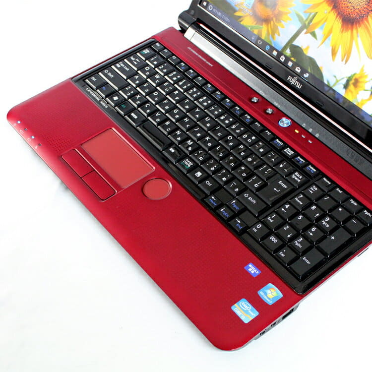 Used] FUJITSU LIFEBOOK AH56/D FMVA56DRG ruby red [Core i5/8GB