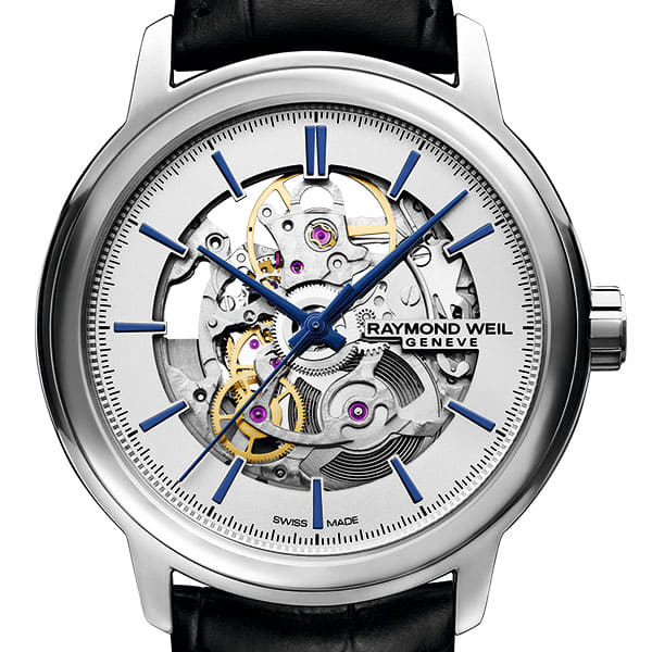 raymond weil maestro skeleton