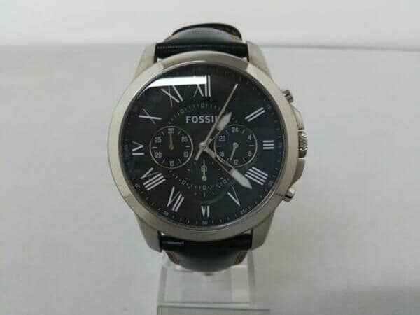 Fossil Fs4812 Fossil Black Belt Buy FOSSIL Grant Men Water