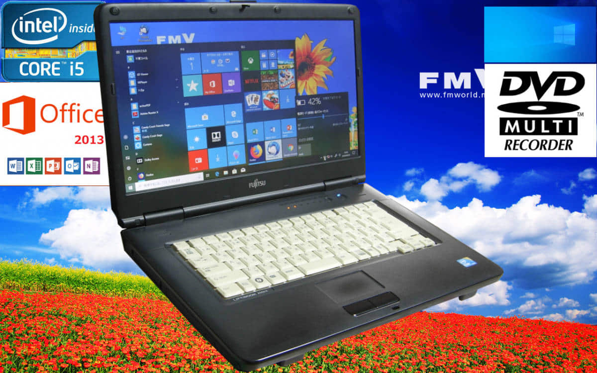 富士通 LIFEBOOK A550/A Core i5 4GB 160GB DVDマルチ 15.6型液晶