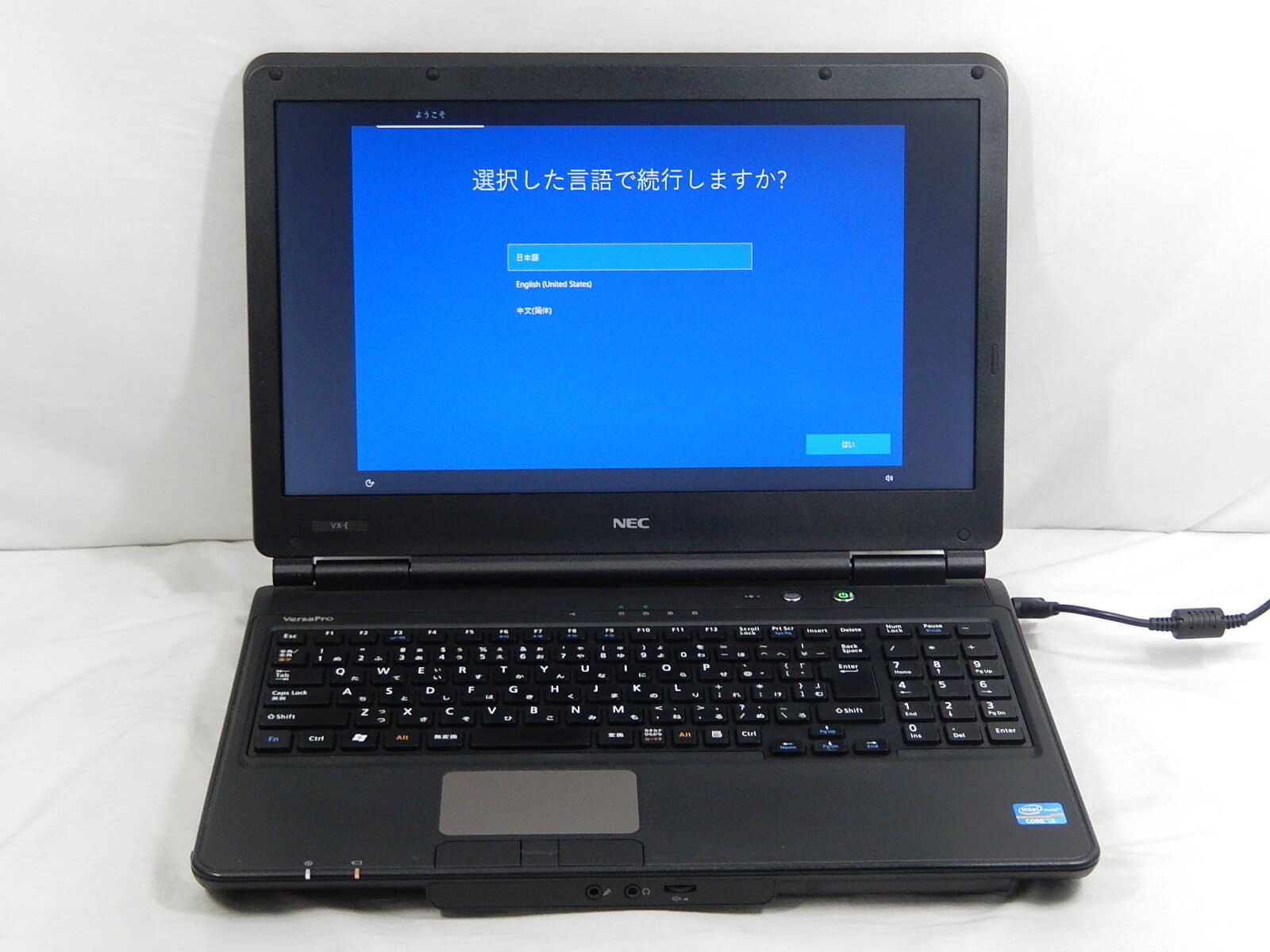 Used]NEC VersaPro VK24L/X-E/PC-VK24LXZCE/Corei3 2370M 2.4GHz 