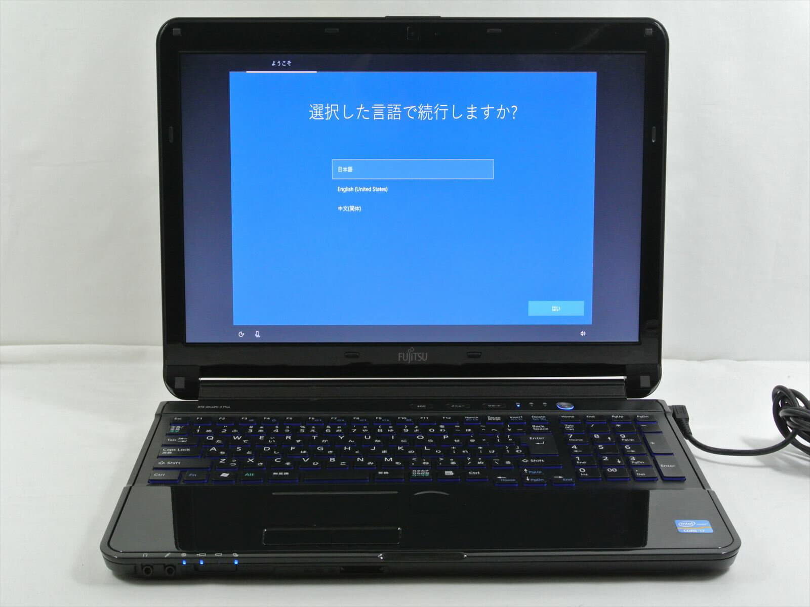 AH56⁄H LIFEBOOK Fujitsu Core RAM 富士通 i7 White 8GB Lifebook