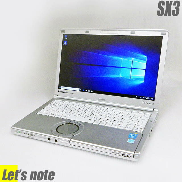 Used]12.1 inches of Panasonic Let's note SX3 CF-SX3EDHCS Windows10