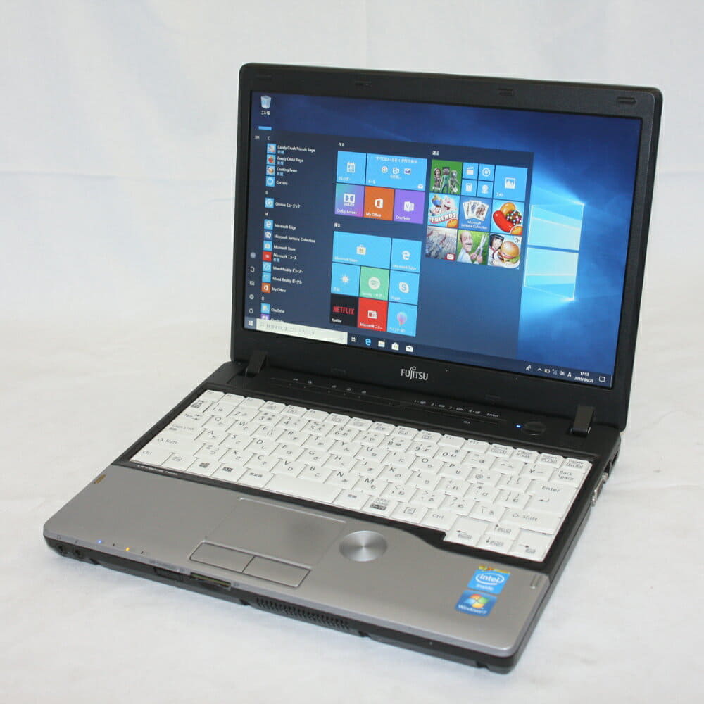 Used]Note Fujitsu LIFEBOOK P772/G/12 inches /Windows10/Celeron
