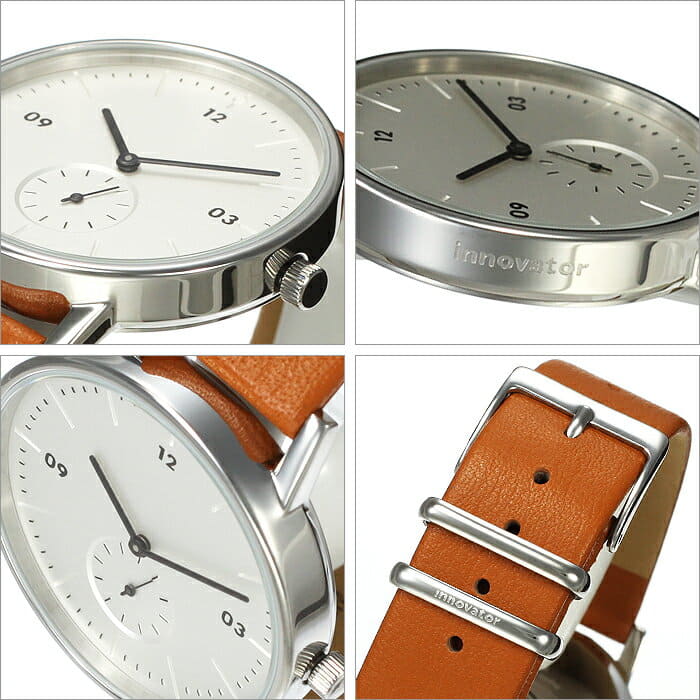 [New]inobeta Watch innovator Watch modern Moderna Unisex silver IN-0002 ...
