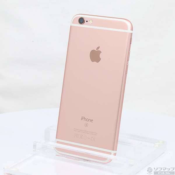 Used]Apple iPhone6s 128GB Rose gold MKQW2J/A SIM-free - BE FORWARD